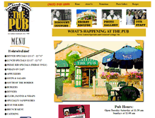 Tablet Screenshot of amherstpub.com